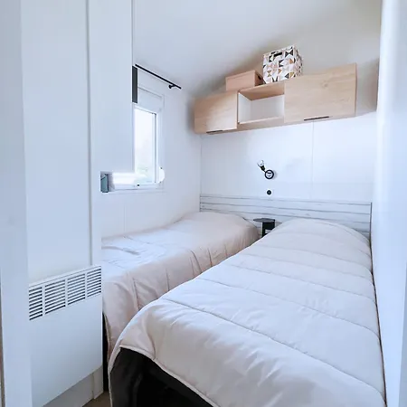 Le Ti Buch Mobilhome En 4 Etoiles Avec Terrasse Plancha Et Climatisation Kamp alanı *