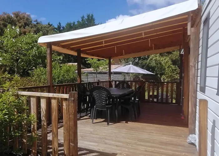 Camping Le Ti Buch Mobilhome En 4 Etoiles Avec Terrasse Plancha Et Climatisation *