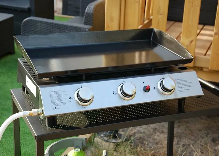 Le Ti Buch Mobilhome En 4 Etoiles Avec Terrasse Plancha Et Climatisation Camping La Teste-de-Buch