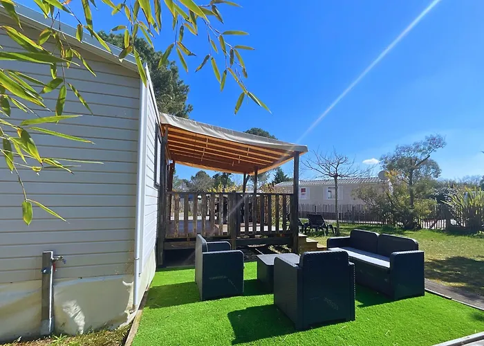 Camping Le Ti Buch Mobilhome En 4 Etoiles Avec Terrasse Plancha Et Climatisation